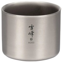 Кружка Snow Peak TW-128 Ti-Double M200 Stacking Mug 200ml