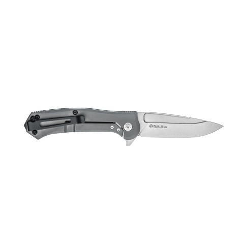 Нож Maserin Police, N690, G10 + титан, зеленый