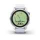Смарт-часы Garmin epix Pro Gen 2 Standard Edition (42мм) серебристые с ремешком цвета белого камня