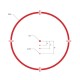 Прицел коллиматорный Sig Optics ROMEO8H BALLISTIC CIRCLE DOT, 0.5 MOA ADJ, BLACK