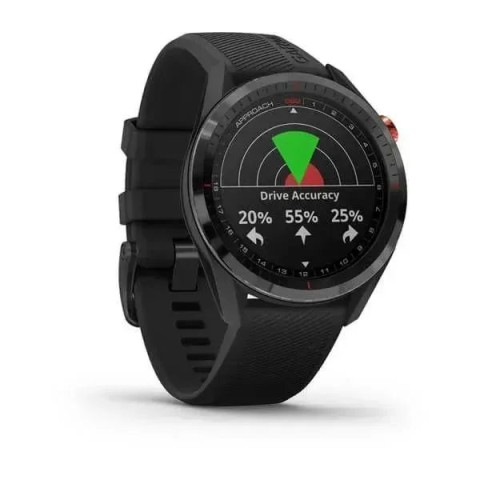 Смарт-годинник Garmin Approach S62 з чорним ремінцем