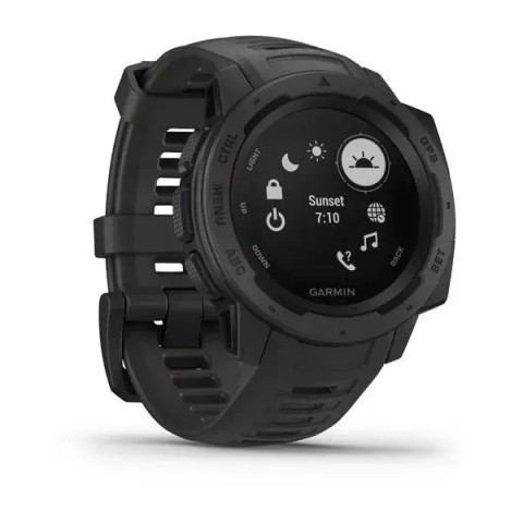 Смарт-годинник Garmin Instinct Graphite