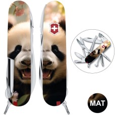Ніж Victorinox Fisherman Animal 91мм,17функ ,Панда