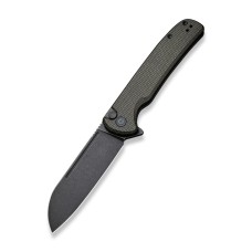Ніж складаний туристичний Civivi Chevalier, (8.8 см) 14C28N / Micarta темно-зелений