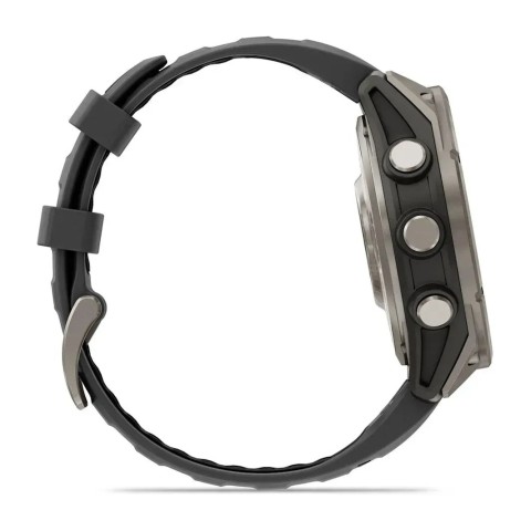 Смарт-годинник Garmin fenix 8 Pro AMOLED (47 мм) Sapphire титан графітовий/чорний