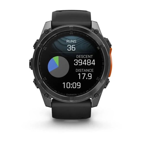 Garmin Fenix 8 AMOLED (51 мм) сланцево-сірий/чорний