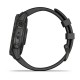Смарт-часы Garmin fenix 7 Sapphire Solar карбоново-серые титановые DLC с черным ремешком