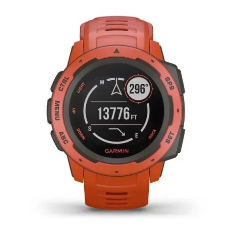 Смарт-годинник Garmin Instinct Flame Red