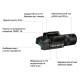 Ліхтар з ЛЦВ Olight Baldr Pro R Green Laser Black