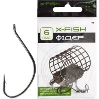 Крючок X-Fish Фидер #6 (8шт/уп)