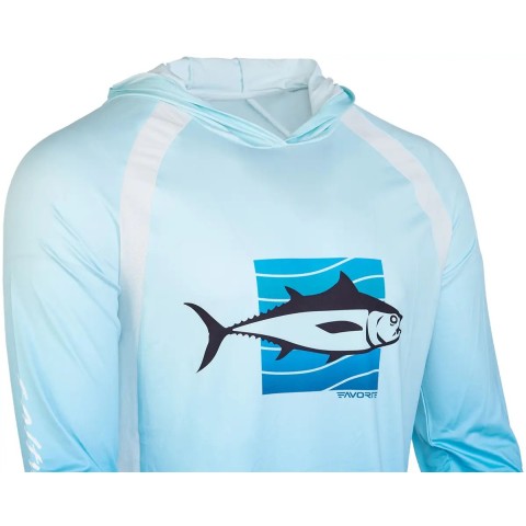 Джерси Favorite Hooded Jersey Tuna 3XL Голубой