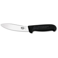 Нож кухонный разделочный Victorinox Fibrox 12 см, чёрный