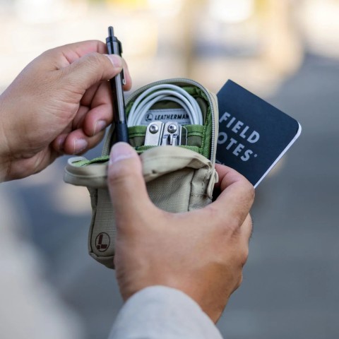 Нейлоновый кейс-пауч для хранения и транспортировки мультиинструментов Leatherman, серый