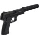 Пистолет страйкбольный ASG MK23 Gas 6 мм black
