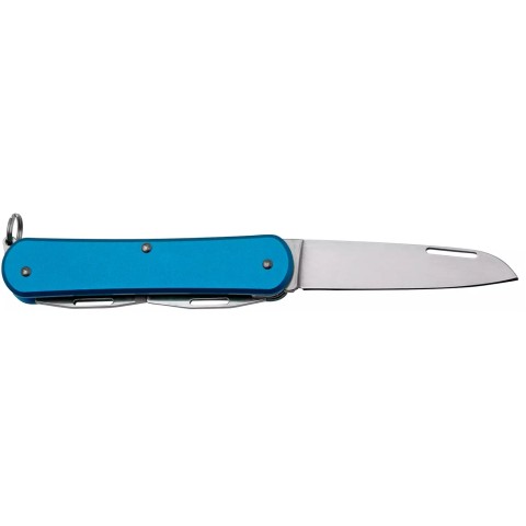 Нож многофункционал. Fox Vulpis Aluminium, 3 инструмента ц:blue