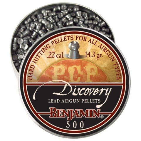 Кульки Benjamin Discovery 0.92 г, кал.22(5.5 мм), уп. 500 шт.