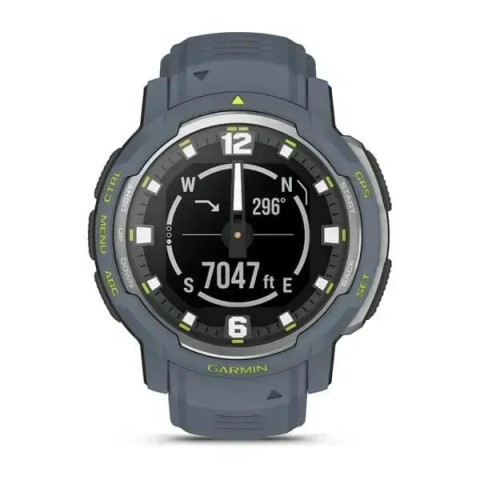 Смарт-годинник Garmin Instinct Crossover блакитний граніт