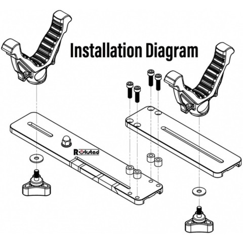 Кріплення гвинтівки до триподу  Vector Optics TPM