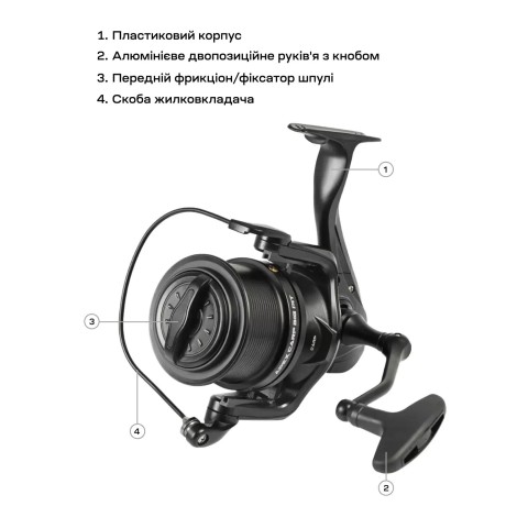Котушка Brain Apex Carp Big Pit 8000 6+1BB