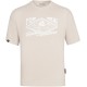 Футболка Frontier Big white logo мужская S Taupe