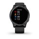 Смарт-годинник Garmin Venu чорний з сірим безелем