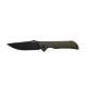 Ніж складаний туристичний Ruike P123-MB, (9.2 см) 14C28N / мікарта коричневий