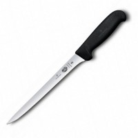 Кухонний ніж Victorinox Fibrox Filleting Flex лезо 20см філейний з чорн. ручкою