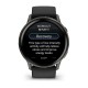 Смарт-годинник Garmin Venu 4 (45 мм) сланцевий з чорним силіконовим ремінцем