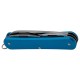 Нож многофункционал. Fox Vulpis Aluminium, 3 инструмента ц:blue