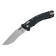 Нож Microtech Amphibian Ram-Lok, клинок полусерр. Stwsh Fluted,  рукоять черная G10