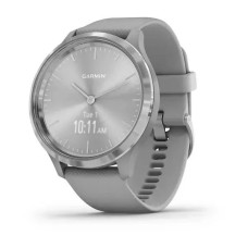 Смарт-годинник Garmin vivomove 3 зі сріблястим безелем та припилено-сірим ремінцем