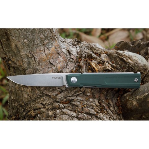 Ніж складаний кишеньковий Ruike D712-G, (7.7 см) 8Cr13Mov / G10 зелений