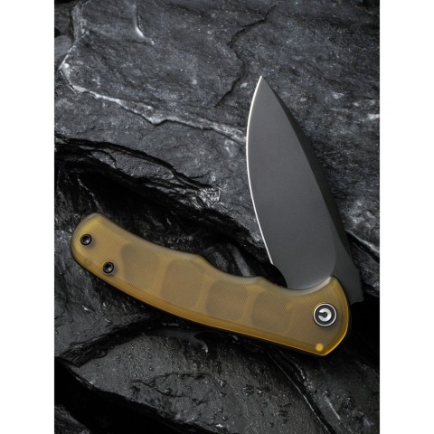 Ніж складаний кишеньковий Civivi Mini Praxis, (7.5 см) D2 / Ultem
