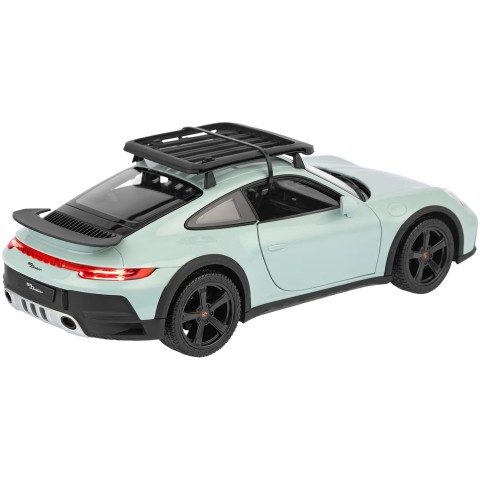 Машинка Rastar Porsche 911 Dakar Standard Version 1:14 Зеленый