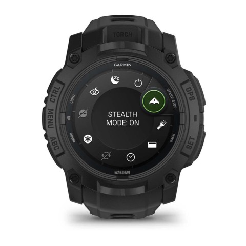 Годинник-навігатор Garmin Instinct 3 50мм Amoled Tactical Edition Black 010-03020-50