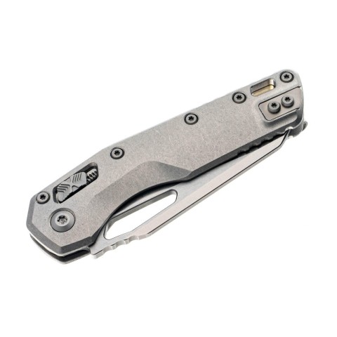 Ніж Microtech MSI Ram-Lok Marfione Select Stonewash Slab side Titanium w/bronze