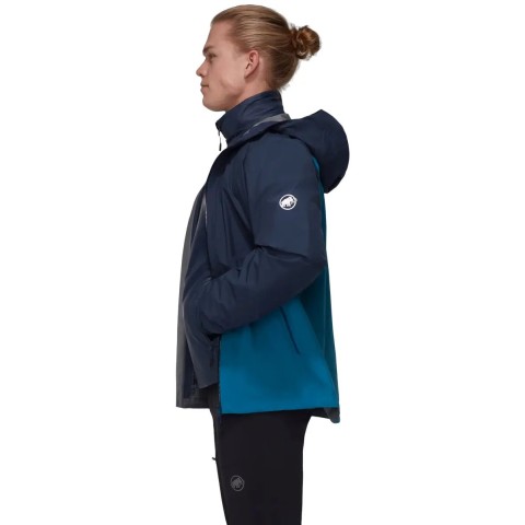 Куртка Mammut Hooded Jacket M L Deep Ice-Marine