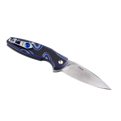 Ніж складаний туристичний Ruike Fang P105-Q, (9.2 см) 14C28N / G10 синій