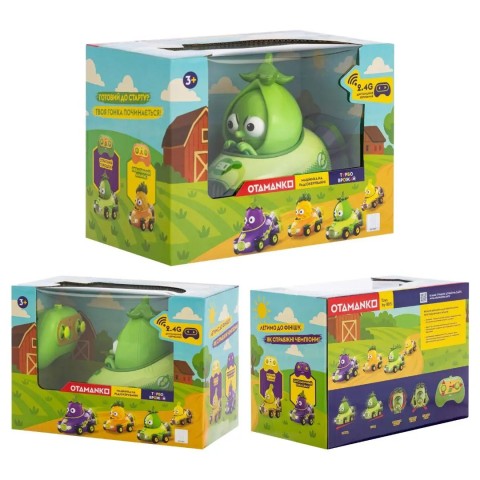 Машинка OTAMANKO Спритний Горошок зеленый