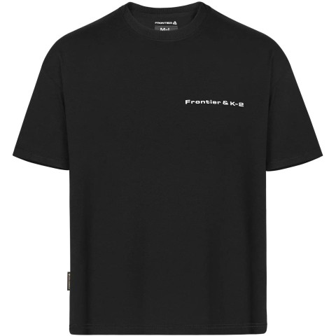 Футболка Frontier & K-2 XL/2XL оверсайз Чорний
