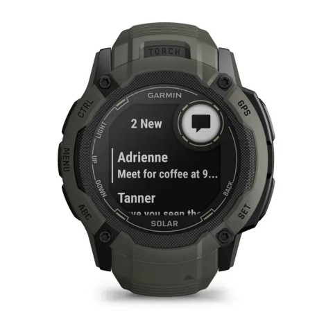 Смарт-годинник Garmin Instinct 2X Solar мох