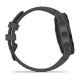 Смарт-часы Garmin fenix 6 Pro Solar Edition черные с серым ремешком