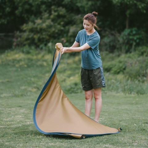 Душовий намет розкладний Naturehike NH17Z002-P, коричневий
