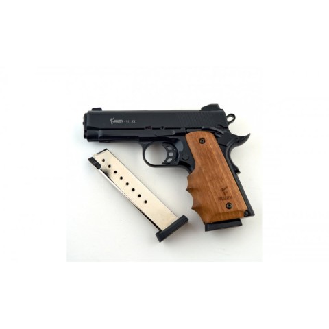 Стартовий пістолет Kuzey 911-SX#4 Black/Brown Wooden Grips