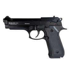 Стартовый пистолет Blow F 92 AUTO + магазин (Black/Black Grips)