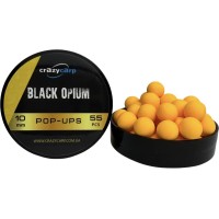 Бойлы Crazy Carp Fluoro Pop-Ups 10мм Black Opium (55мм/уп)