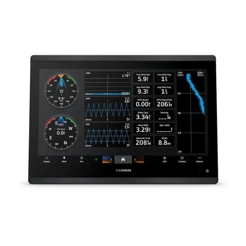 Картплоттер Garmin GPSMAP 1623 без сонара с базовой картой мира
