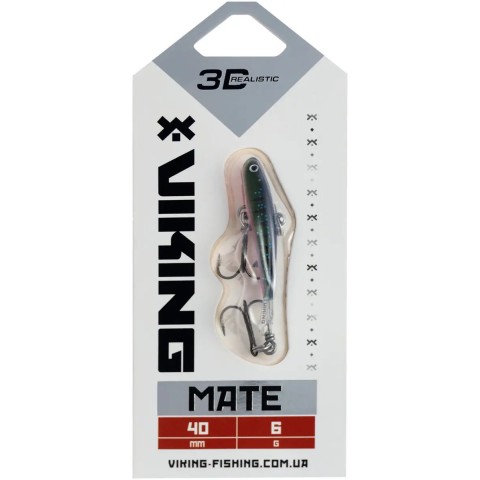Балансир Viking Fishing Mate Ice Jig 40mm 6g #22 Kingfisher Pink