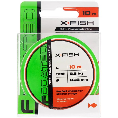 Флюорокарбон X-Fish FCoated 10m 0.32mm 8.3kg