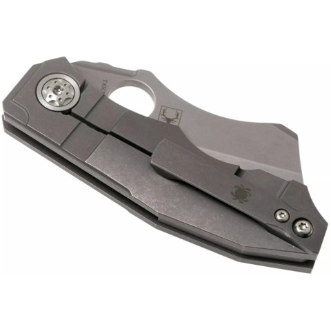 Ніж Spyderco Stovepipe, CPM 20CV, Titanium
